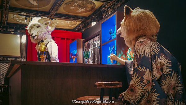 Traditional architecture in modern Tokyo